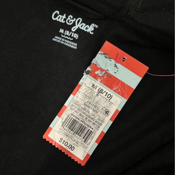 Cat & Jack / Black Full Zip Jacket - Picture 3 of 3